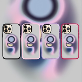 Casetify X BLURRED VISION 1- เคสโทรศัพท์มือถือแบบนิ่ม ใส กันกระแทก ลาย LESLIE DAVID RosePink สําหรับ iPhone 14 13 12 11 Pro MAX IX XS MAX XR 6 6s 7 8 Plus