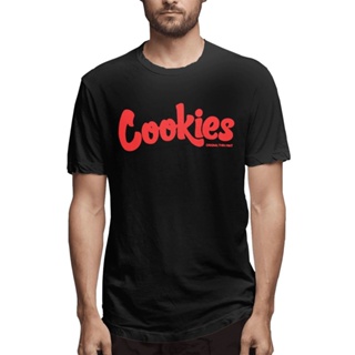 เสื้อยืดคอกลม ผ้าฝ้าย แบบบาง พิมพ์ลาย Berner Cookies Sf สไตล์บูติก สําหรับผู้ชาย