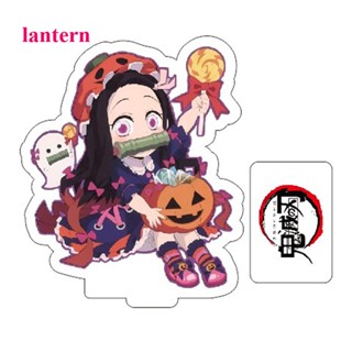 Lantern โมเดลฟิกเกอร์อะคริลิค รูปอนิเมะ Demon Slayer:Kimetsu no Yaiba Nezuko Zenitsu สําหรับตกแต่งปาร์ตี้ฮาโลวีน