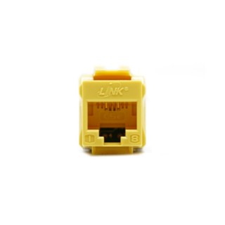 LINK US-1005SC5 JACK RJ45 CAT 5 YELLOW