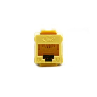 LINK US-1005SC5 JACK RJ45 CAT 5 YELLOW