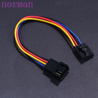 Norman อะแดปเตอร์สายเคเบิ้ลต่อขยายพัดลม CPU 5Pin เป็น 4Pin 5 pin