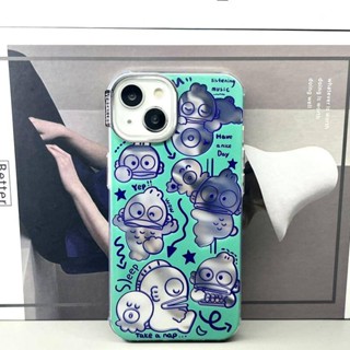 เคสโทรศัพท์มือถือ แบบนิ่ม ลายการ์ตูนปลาการ์ตูนตลก สําหรับ Apple Iphone 14promax 12 13pro