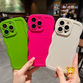 เคสซิลิโคนนิ่ม TPU ลายคลื่น สีแคนดี้ สําหรับ Redmi 12C 9A 9i 9C NFC 9 Redmi 10 4G 10A 10C K20 Pro