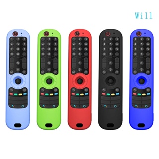 Will เคสซิลิโคนนิ่ม ป้องกันรีโมตคอนโทรล สําหรับ Smart TV AN-MR21GC MR21N MR21GA