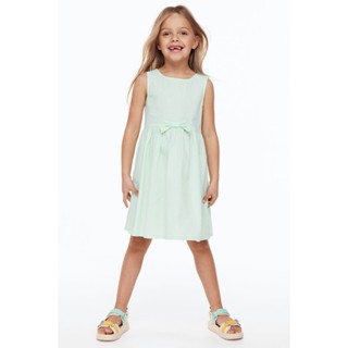 H&amp;M  Girl Bow-detail cotton dress 1126560_1