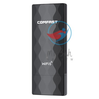 Comfast CF-951AX WiFi6 อะแดปเตอร์การ์ดเครือข่ายไร้สาย 1800Mbps USB3.0 ความเร็วสูง ความล่าช้าต่ํา