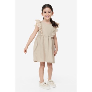 H&amp;M  Girl Flounce-trimmed jersey dress 1117898_3