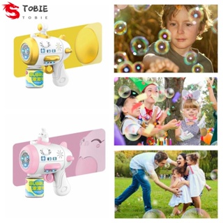 Tobie บับเบิ้ล|ของเล่นเป่าฟองสบู่ไฟฟ้าอัตโนมัติ มีไฟ LED รูปนักบินอวกาศ ปีกนางฟ้าน่ารัก เหมาะกับฤดูร้อน สําหรับเด็ก