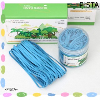 Pista ยางรัดถังขยะ แบบยืดหยุ่น สีฟ้า ยางยาว สําหรับบ้าน หนังสือ