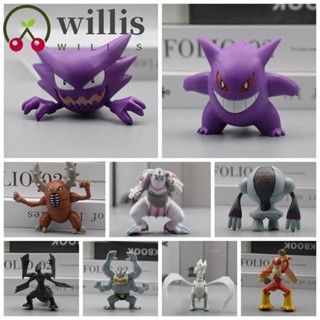 Willis โมเดลฟิกเกอร์ PVC อนิเมะ Flareon Poke-mon Flareon ขนาด 6-10 ซม. ของขวัญวันเกิด