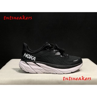 Hoka ONE ONE Clifton 8 รองเท้าผ้าใบลําลอง ระบายอากาศ เหมาะกับการวิ่ง เล่นกีฬา แฟชั่นสําหรับผู้ชาย ผู้หญิง hqaexl22 13