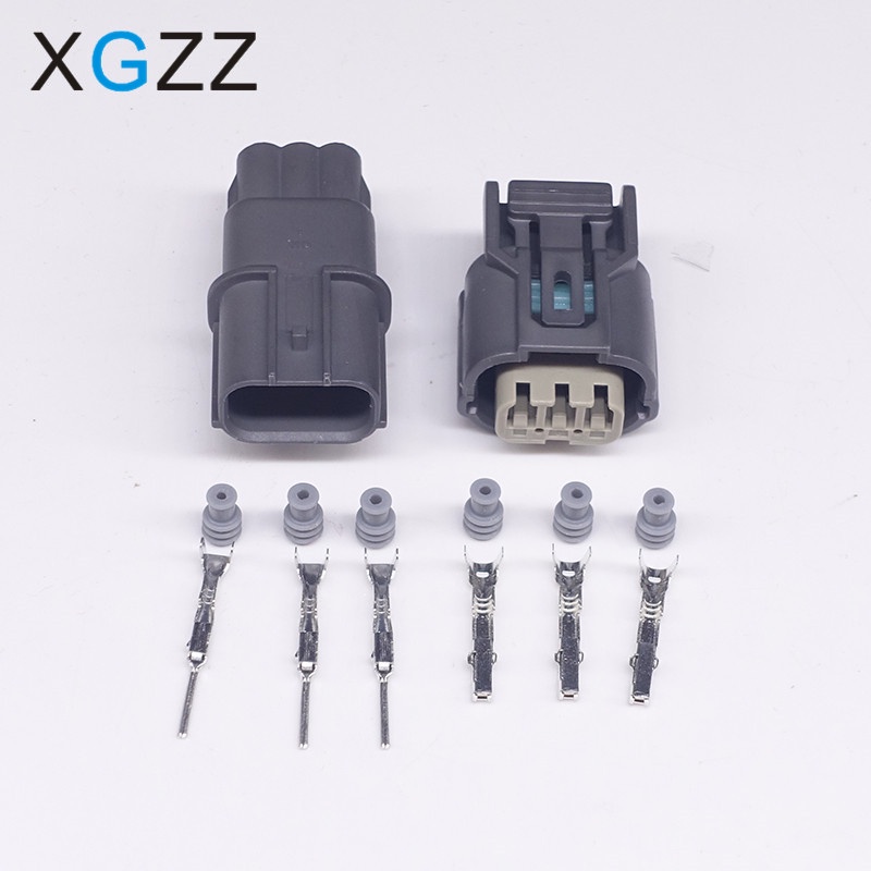XG7032B-1.2-11/21 3 ขาขั้วต่อยานยนต์ 6189-0968 หัวโคมไฟปลั๊กซ็อกเก็ตไฟสําหรับรถยนต์ Honda City