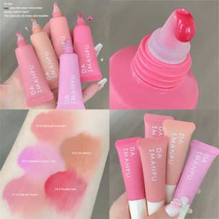 Daimanpu Air-sense Liquid Water Mist Blush Matte Girl Sense แป้งผสมรองพื้นสำหรับนักเรียน นักศึกษา ผลิตภัณฑ์ภายในประเทศ Show White nuuo