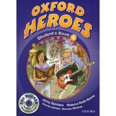 Bundanjai (หนังสือเรียนภาษาอังกฤษ Oxford) Oxford Heroes 3 : Students Book +CD-ROM (P)