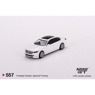 MINI GT No.557 BMW Alpina B7 xDrive Alpine White MGT00557