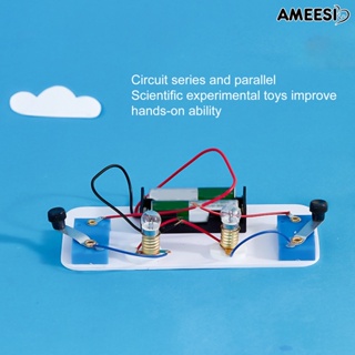 Ameesi แผงวงจรทดลองฟิสิกส์ พลาสติก ขนาดเล็ก เป็นมิตรกับสิ่งแวดล้อม เพื่อการเรียนรู้ทางวิทยาศาสตร์ 1 ชุด