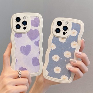 เคสโทรศัพท์มือถือแบบนิ่ม ลายหัวใจ สําหรับ iPhone 11 12 13 14 Pro Max i6 i7 i8 Plus SE XR XS Max