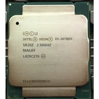 [พร้อมส่ง] สายไฟ cpu E5 2678v3 2.5G 12 Core 24 2011 x99 d3 d4
