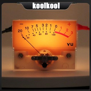 Kool เครื่องมือวัดระดับเสียง VU-Meter ความแม่นยําสูง DB