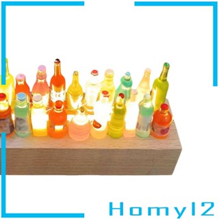 [HOMYL2] โคมไฟ LED รูปขวดน้ํา ขนาดเล็ก แฮนด์เมด DIY สําหรับตกแต่งวันหยุด