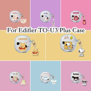 【จ่ายตรง】เคสหูฟัง แบบนิ่ม ลายการ์ตูน สําหรับ Edifier TO-U3 Plus Edifier TO-U3 Plus