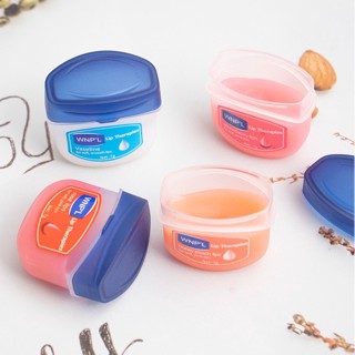 VASELINE ลิปบาล์มวาสลีน ให้ความชุ่มชื้น บํารุงริมฝีปาก สําหรับผู้ชายและผู้หญิง 1 ชุด (6 ชิ้น)