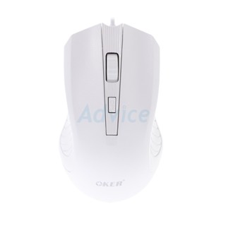 USB MOUSE OKER M-217 WHITE