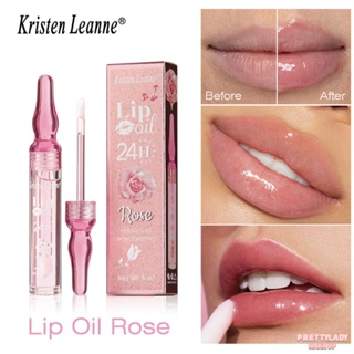 KRISTEN LEANNE Rose Petal Moisturizing Lip Honey Lip Oil [prettylady]