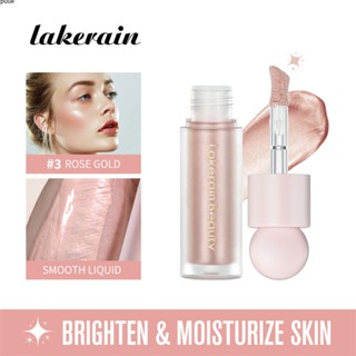 Lakerain Liquid Body Highlighter สำหรับ Beachy Gloss Body Illuminating Cream puueqg