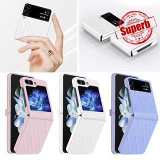 เคสป้องกันโทรศัพท์มือถือ แบบพับได้ กันกระแทก หรูหรา สําหรับ Galaxy Z Flip5 Q6L8