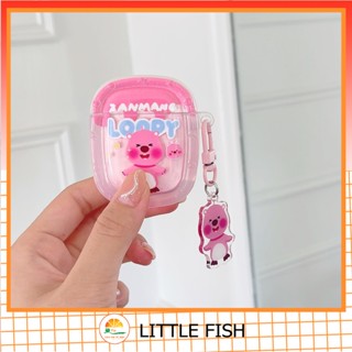 เคสหูฟังบลูทูธไร้สาย ลาย Loopy Little Beaver สําหรับ Airpods1 2 3 Pro Pro2 Pro 3