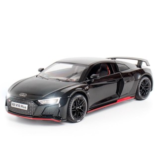 [พร้อมส่ง] โมเดลรถสปอร์ตจําลอง 1: 24 Audi R8 พร้อมไฟเสียง ของเล่นสําหรับเด็ก