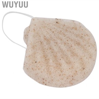 Wuyuu Face Cleansing Puff Bath Dirt  Facial Sponge Washable Reusable Makeup