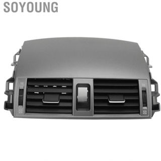 Soyoung AC Outlet Air Vent Panel  55670 02160  Conditioning Upper Bezel Wear Resistant for Corolla 2007 To 2013