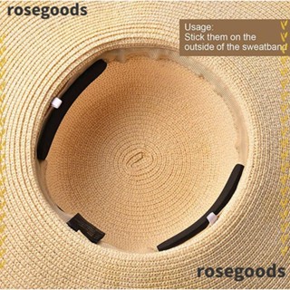 Rosegoods1 สติกเกอร์เทปกาว ลดขนาดหมวก ซับเหงื่อ สําหรับเย็บผ้า 20 ชิ้น