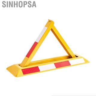 Sinhopsa Parking Barrier Lock  Slope Design Thickening Space Bright Reflective Tape for Outdoor Use