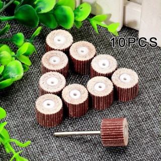 ⚡NEW 8⚡Flap Wheel For plastic wood 10pcs Sanding Flap Disc Woodworking Grinding