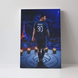 Messi ภาพจิตรกรรมบนผ้าใบ HD ขนาด 40x60 ซม. สําหรับตกแต่งผนังบ้าน