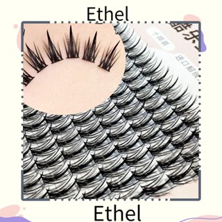 Ethel1 ขนตาปลอม 10 แถว ส่วนขนตาปลอม มังงะ คลัสเตอร์