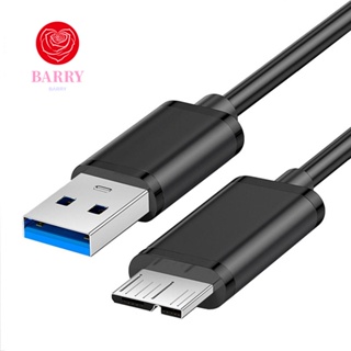 Barry สายเคเบิลอะแดปเตอร์ฮาร์ดดิสก์ภายนอก USB 3.0 HDD Type A เป็น USB 3.0 สําหรับแล็ปท็อป