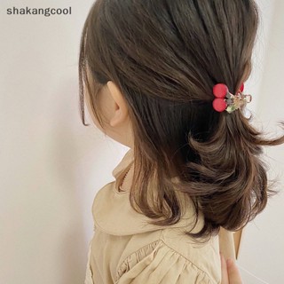 Shakangcool กิ๊บติดผม รูปเชอร์รี่น่ารัก ขนาดเล็ก เครื่องประดับ สําหรับผู้หญิง เด็กผู้หญิง เด็กผู้หญิง เด็ก ที่คาดผม สําหรับล้างหน้า ที่คาดผม SGL