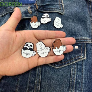 Doreen We Bare Bears เข็มกลัด รูปหมีแพนด้าน่ารัก คลาสสิก ของขวัญสําหรับผู้หญิง