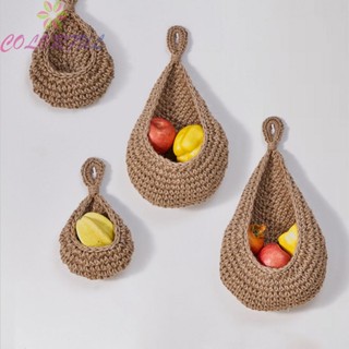 【COLORFUL】Vegetable Basket Kitchen 1 Pc Easy To Hang Garden Hanging Decorative Basket