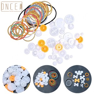 【ONCEMOREAGAIN】Model Accessories Model Kits Plastic Plastic Gears Set Car Accessories