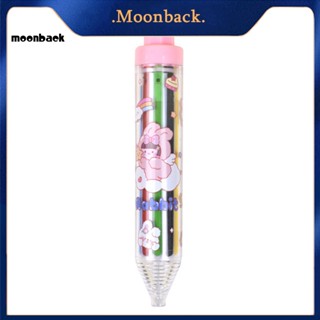 &lt;moonback&gt; ชุดปากกาวาดภาพกราฟฟิตี้ หมุนได้ 8-in-1 ไม่สกปรก ใช้ง่าย สําหรับเด็ก