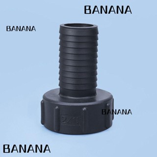 Banana1 อะแดปเตอร์ถังเกลียว พลาสติก 1-1/2 นิ้ว x NPT ตัวเมีย PVC หนา สีเทา สําหรับบ้าน สวน