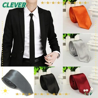 เนคไท แบบเข้ารูป สีพื้น สําหรับงานแต่งงาน