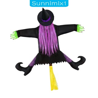 [Sunnimix1] พร็อพแม่มด แขวนตกแต่งสวน สําหรับวันฮาโลวีน