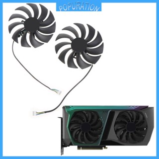 Pop พัดลมระบายความร้อนการ์ดจอ GAA8S2U 4Pin สําหรับ ZOTAC RTX3070 LHR 1 คู่